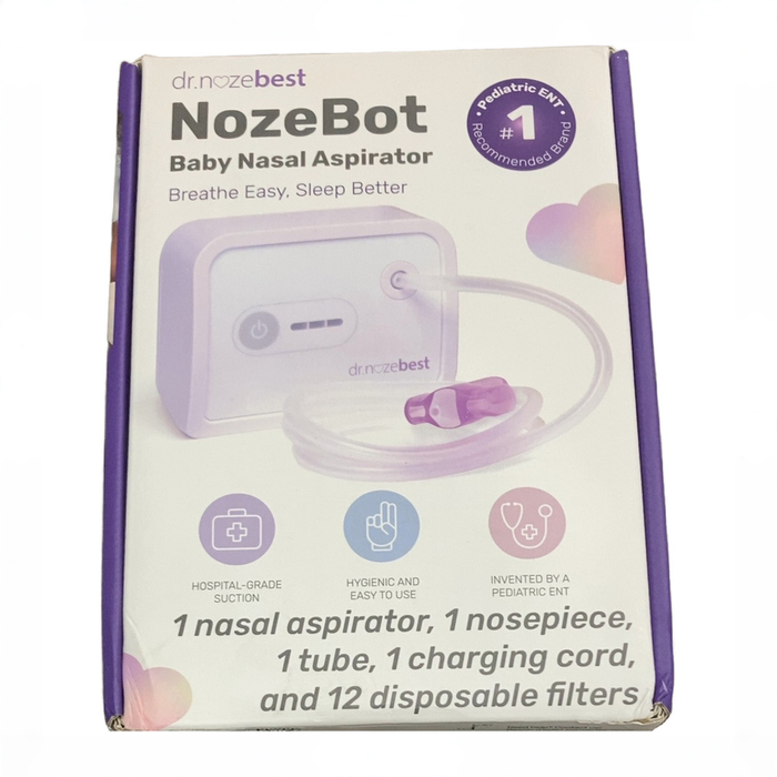 Shop Dr. Nozebest NozeBot On the Go Nasal Aspirator, Portable at GoodBuy Gear