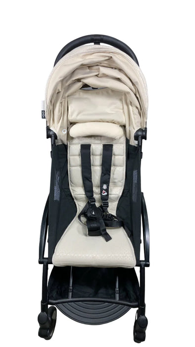 Babyzen YOYO2 Complete Stroller, 2024, Black with Bonpoint Beige