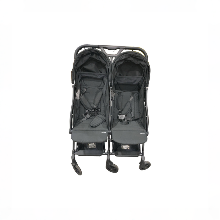 Shop Mompush Lithe Double Stroller, 2025, Black at GoodBuy Gear