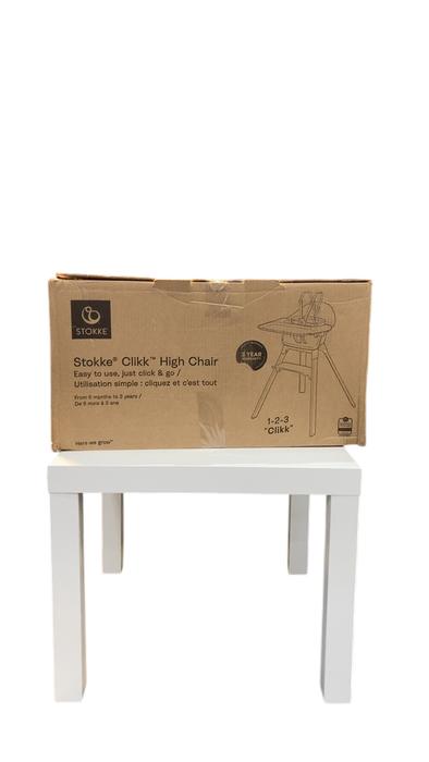 Shop Stokke Clikk High Chair, White at GoodBuy Gear