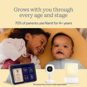Shop Nanit Pro HD Baby Monitor with Wall Mount, White at GoodBuy Gear