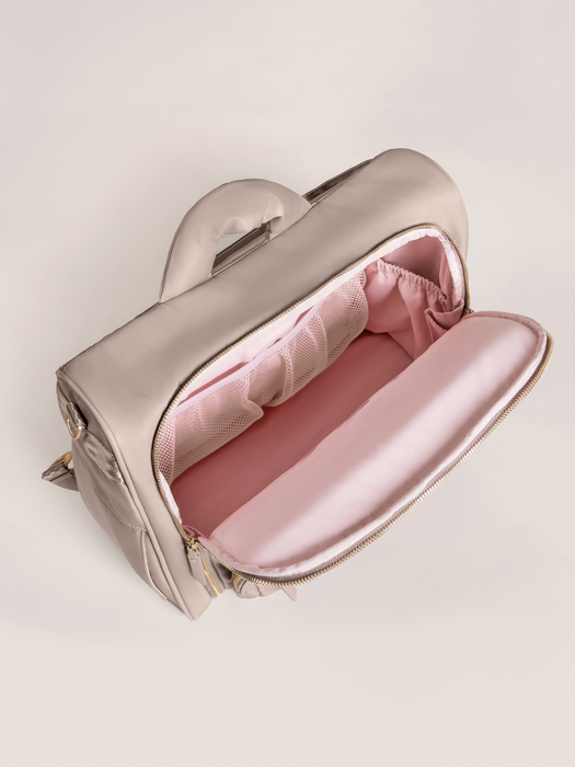 Shop JuJuBe Satchel Diaper Bag, Taupe at GoodBuy Gear
