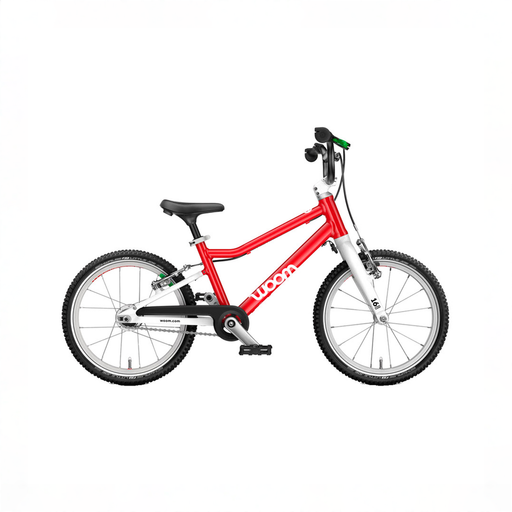 Shop Woom GO 3 Bike "16, AUTOMAGIC, Woom Red at GoodBuy Gear