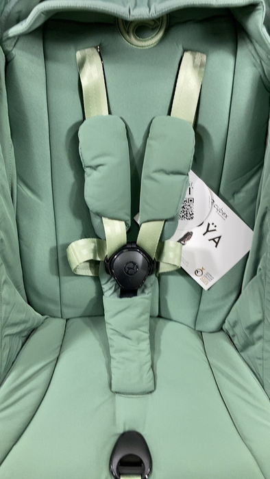 Shop Cybex Coya Stroller, 2024, Leaf Green, Matte Black at GoodBuy Gear