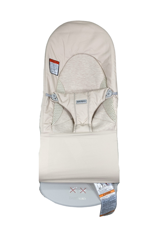 Shop BabyBjorn Bouncer Balance Soft, Light Beige TriFabric, Light Gray Frame at GoodBuy Gear