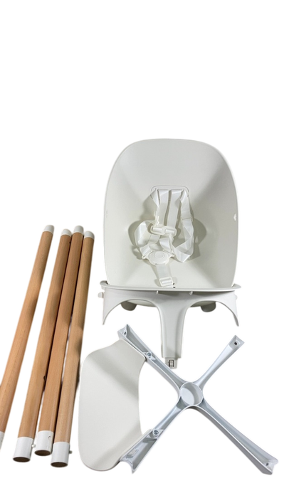 Shop Lalo The Chair with Cushion, Coconut, Grey Multi, Natural at GoodBuy Gear