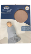 Shop Halo SuperSoft SleepSack Swaddle, Mocha, Newborn at GoodBuy Gear