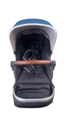 Shop Mockingbird 2nd Seat Kit with Extendable Canopy, Sea, Silver With Penny Leather, Windowpane at GoodBuy Gear