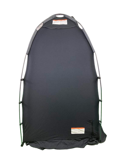 secondhand SlumberPod 3.0 Sleep Canopy, Black with Gray Accents