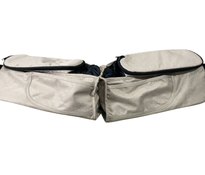 Shop Zoe Double Stroller Organizer, Sand at GoodBuy Gear