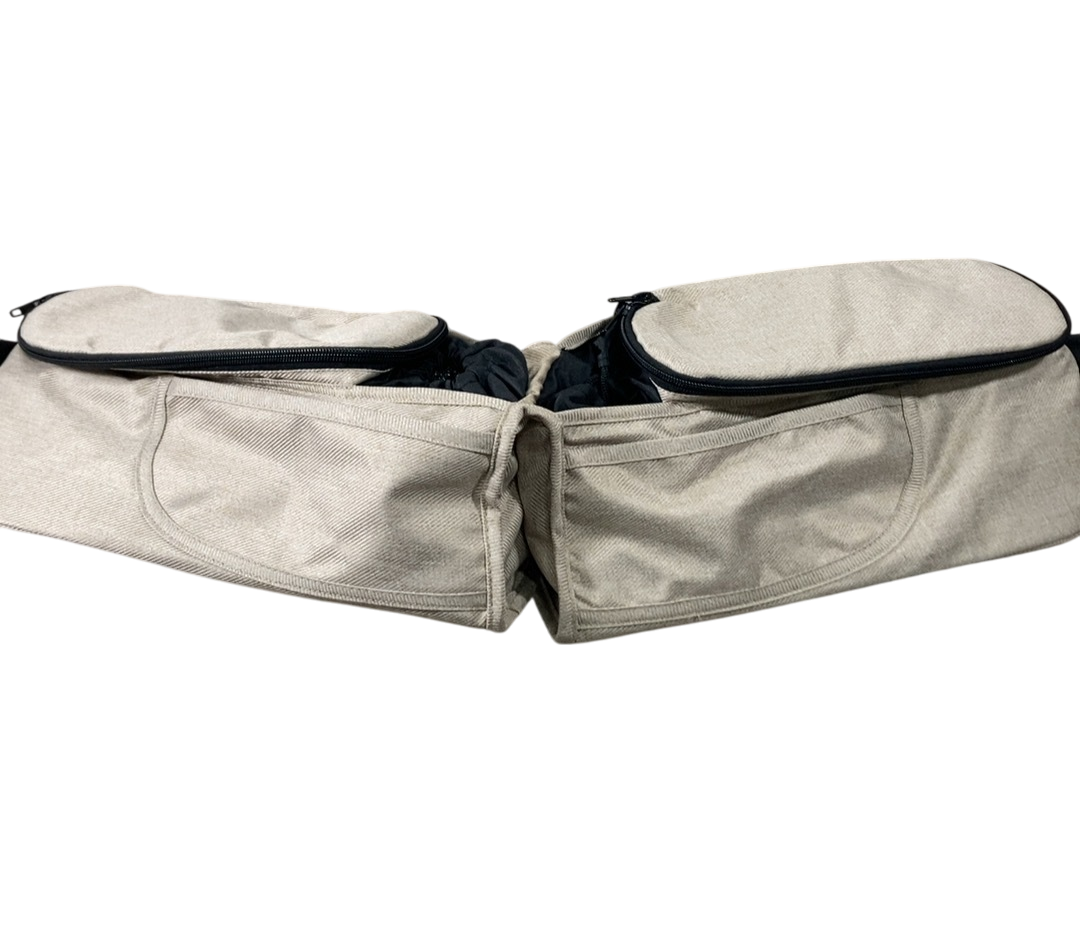 Zoe Double Stroller Organizer, Sand
