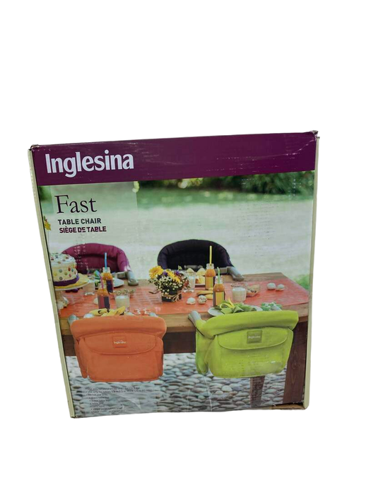 secondhand Inglesina Fast Table Chair, Lime Green