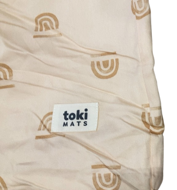 Shop Toki Kids Epic Mat Cover 60"x84", Rainbow peach at GoodBuy Gear