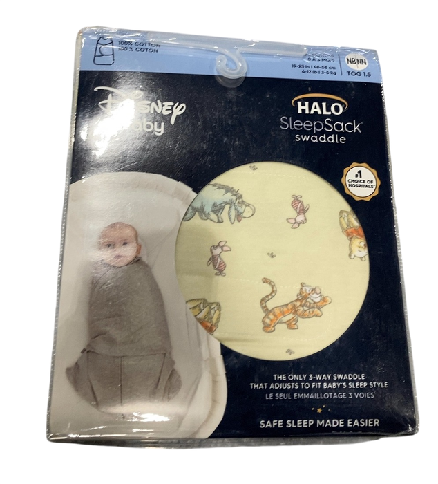 Shop Halo SleepSack Swaddle, Newborn, Winnie the Pooh Frolic at GoodBuy Gear
