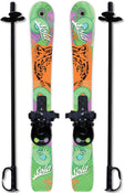 Shop Sola Kid’s Snow Skis and Poles, Tiger at GoodBuy Gear