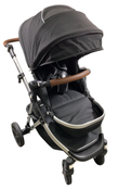 Shop Mockingbird Single 2.0 Stroller, 2025, Black, Silver With Penny Leather, Windowpane at GoodBuy Gear