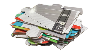 Shop Janod 60 Kubix Blocks + City Puzzle, J08304 at GoodBuy Gear