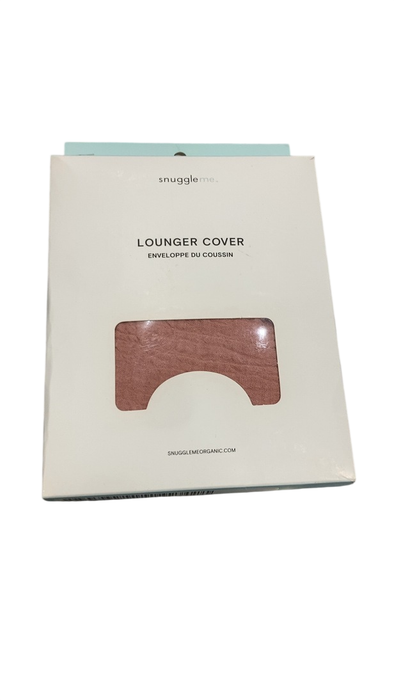 Shop Snuggle Me Organic Lounger Curve Muslin Cover, Gum Drop at GoodBuy Gear