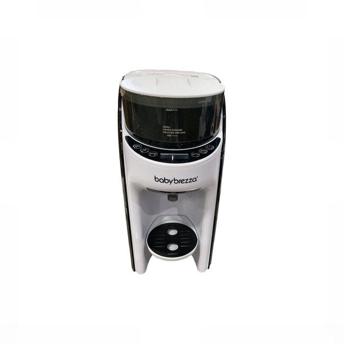 Shop Baby Brezza Formula Pro Advanced Baby Formula Dispenser, White on Black at GoodBuy Gear