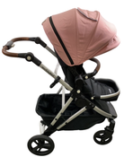 Shop Mockingbird Single 2.0 Stroller, 2024, Bloom, Silver With Penny Leather, Watercolor Drops at GoodBuy Gear