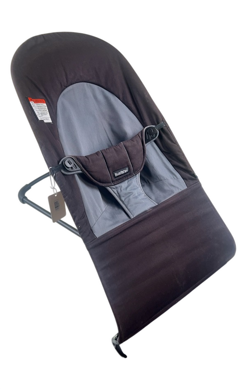 Shop BabyBjorn Bouncer Balance Soft, Black Frame, Black/Dark Gray at GoodBuy Gear