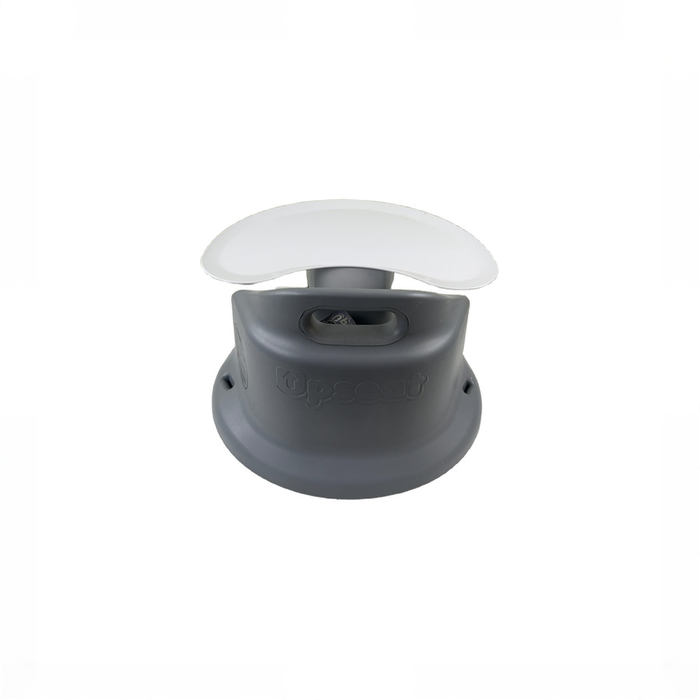 Shop Upseat Baby Floor & Booster Seat with Tray, Grey at GoodBuy Gear