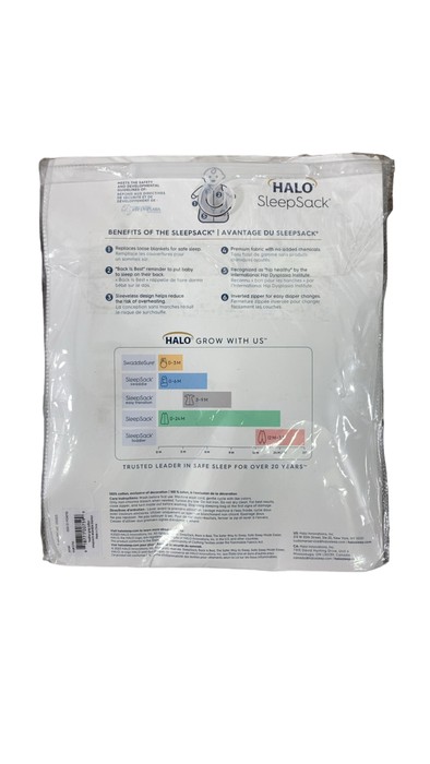 Shop Halo Cotton Sleepsack, Heather Grey, S at GoodBuy Gear
