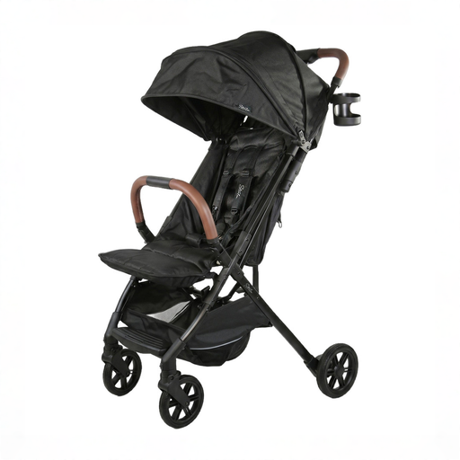 Shop Strolee LinQ V3 Compact Stroller, 2025, Black at GoodBuy Gear