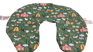 Shop Boppy Original Nursing and Infant Support Pillow Slipcover, Green Farm at GoodBuy Gear