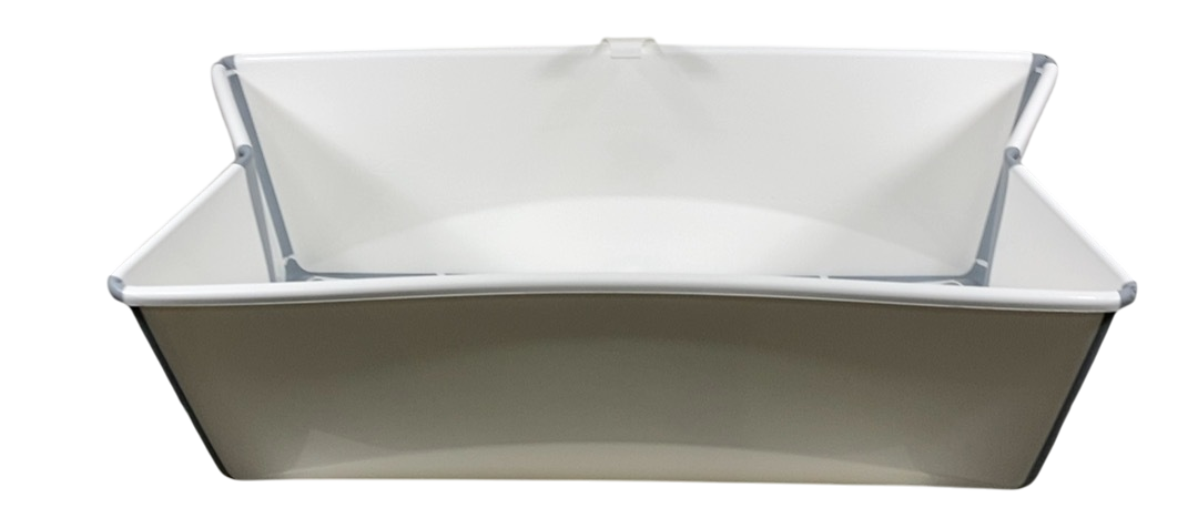 Shop Stokke Flexi Bath Foldable Baby Bathtub, Light Gray, Regular at GoodBuy Gear
