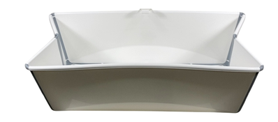 Shop Stokke Flexi Bath Foldable Baby Bathtub, Light Gray, Regular at GoodBuy Gear