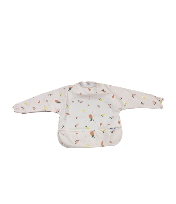 Shop Lalo Smock Bib, Fruit Print Grapefruit at GoodBuy Gear