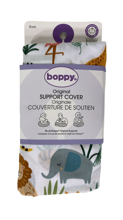 Shop Boppy Original Nursing and Infant Support Pillow Slipcover, Colorful Wildlife at GoodBuy Gear