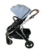 Shop Mockingbird Single 2.0 Stroller, 2025, Silver With Penny Leather, Sky, Watercolor Drops at GoodBuy Gear