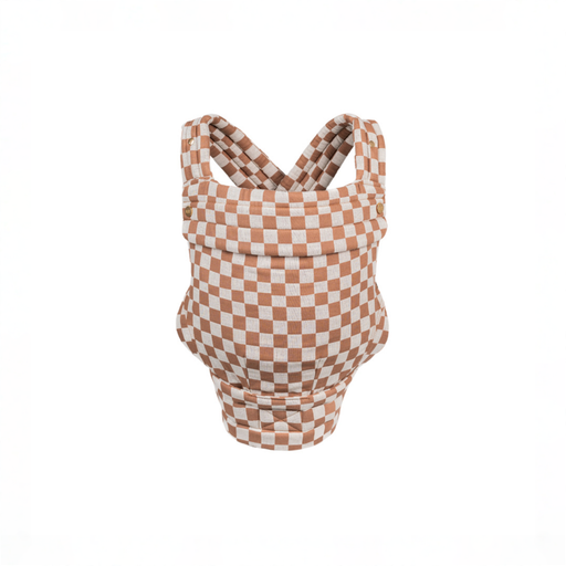 Shop Mabē The Monarch Carrier, Mocha Check at GoodBuy Gear