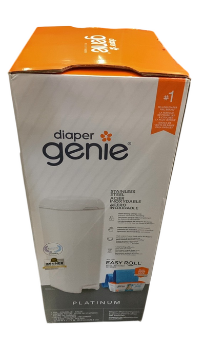 Shop Diaper Genie Platinum Diaper Pail, White at GoodBuy Gear