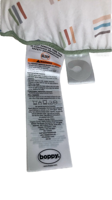 Boppy Organic Nursing and Infant Support Pillow, Swatch Card