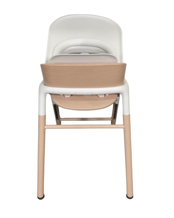 Shop Bugaboo Giraffe High Chair, w/ White Baby Set, Neutral Wood/White at GoodBuy Gear