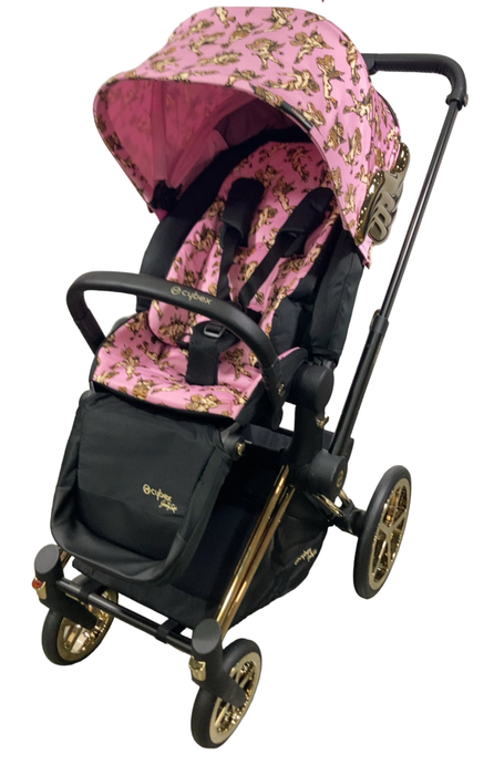Cybex Priam Jeremy Scott Wings Stroller, Pink Cherub, 2017