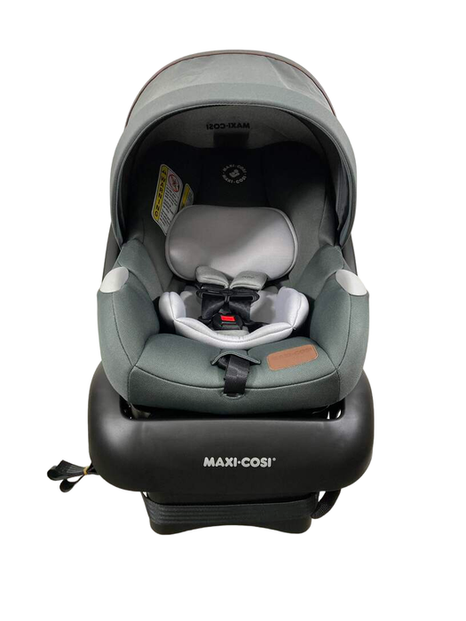 secondhand Maxi-Cosi Mico Luxe Infant Car Seat, 2023, Stone Glow