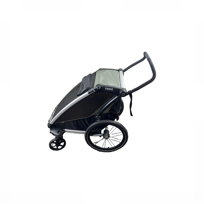 Shop Thule Chariot Lite Bike Trailer Stroller 1 Seat, 2021, Agave at GoodBuy Gear