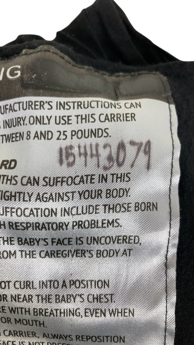 Shop Solly Baby Wrap, Black at GoodBuy Gear