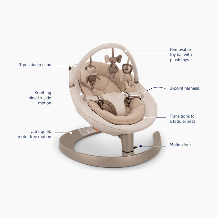 Nuna LEAF Grow Seat, Macaron