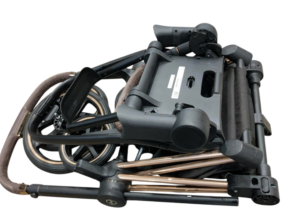 Shop Cybex PRIAM Stroller Frame And Seat, 2019, Rose Gold at GoodBuy Gear