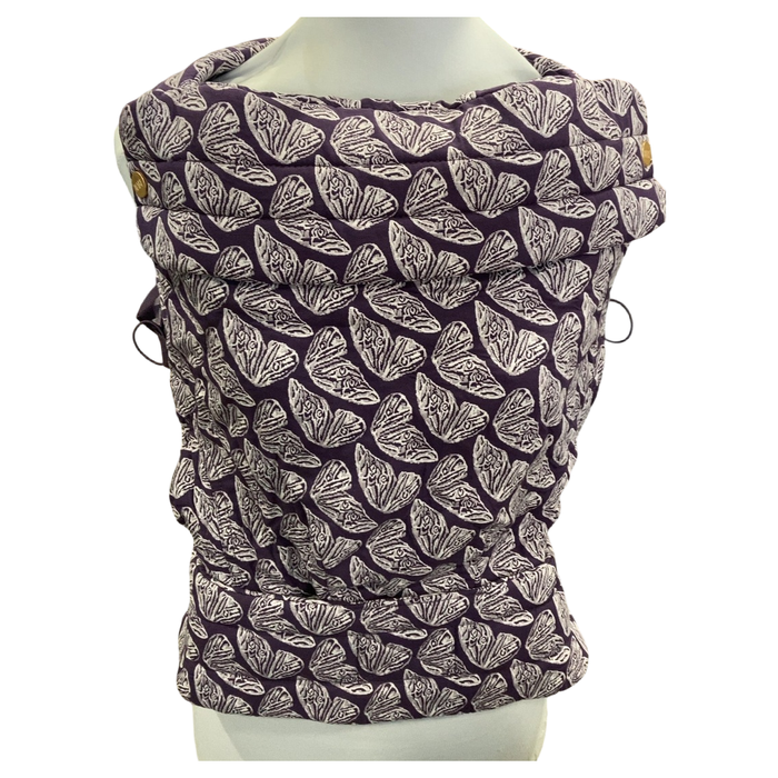 Shop Mabē The Monarch Carrier, Violet Wings/Purple Butterflies at GoodBuy Gear