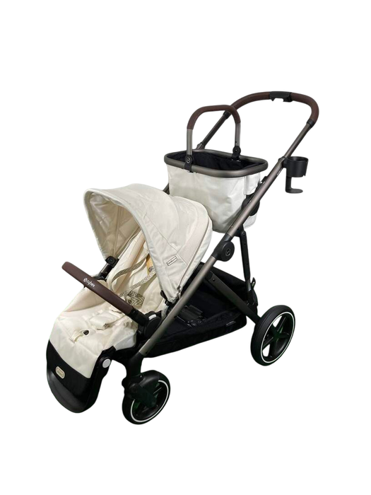 Shop Cybex Gazelle S Modular Stroller, 2023, Seashell Beige, Taupe Frame at GoodBuy Gear