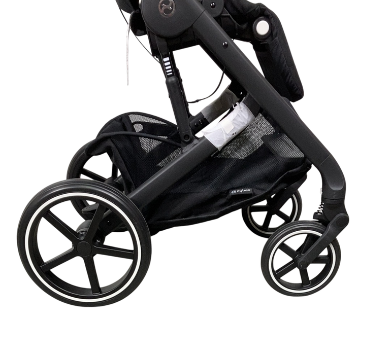Shop Cybex Balios S Lux Stroller and Cot S Lux, Moon Black, 2024, Black Frame at GoodBuy Gear