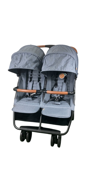 Shop Zoe The Twin V2 Double Stroller, 2024, Luxe Grey at GoodBuy Gear