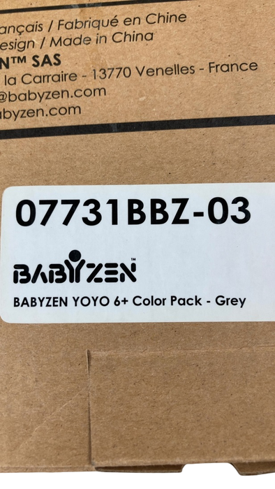Shop Babyzen YOYO 6+ Color Pack, Grey at GoodBuy Gear