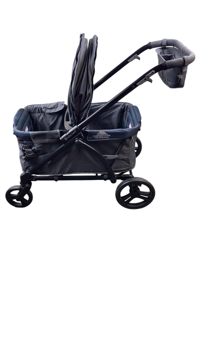 Shop Baby Trend Expedition 2-in-1 Stroller Wagon, 2023, Smokey Navy at GoodBuy Gear